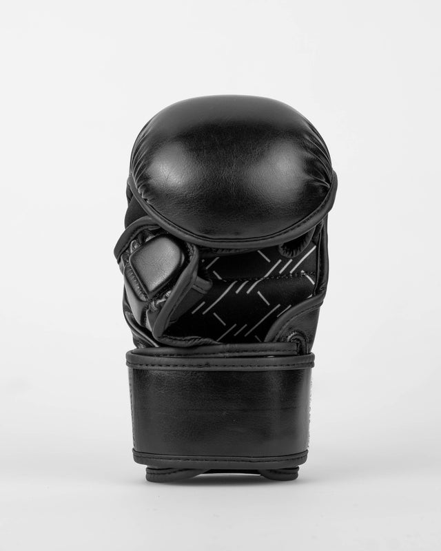 Caged MMA-Sparringshandschuhe Shadow – Schwarz/Schwarz