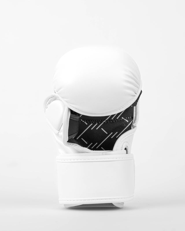 Caged MMA sparringhandskar Shadow – Vit/Vit