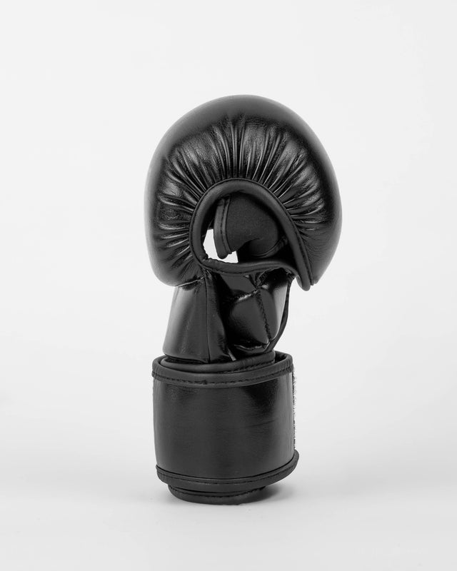 Caged MMA-Sparringshandschuhe Shadow – Schwarz/Schwarz