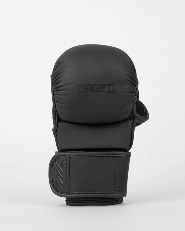 Luvas de sparring MMA Caged Shadow – Preto Mate