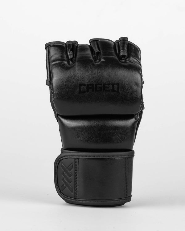 Caged MMA rukavice Shadow – Černé/Černé