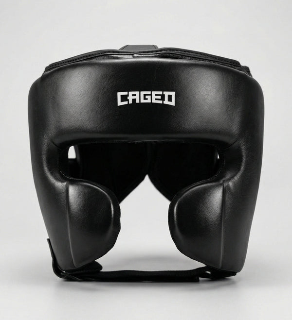 Kask bokserski Caged 'X' Series – Czarny