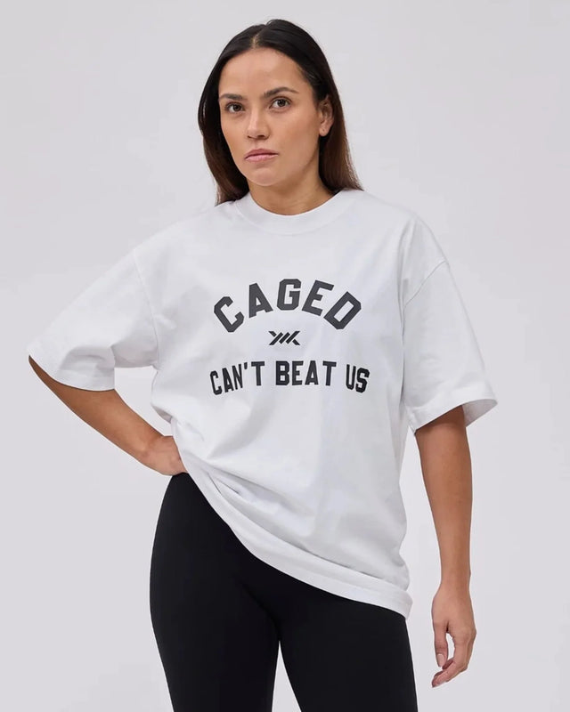 Caged Club T-shirt - Hvid