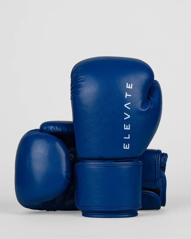 Guantes de boxeo Elevate Prime Niños – Azul/Blanco