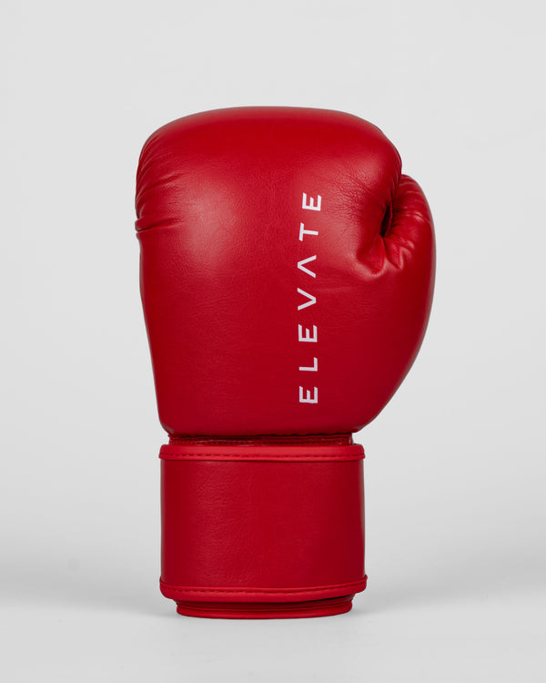Mănuși de box Elevate Prime Copii – Roșu/Alb
