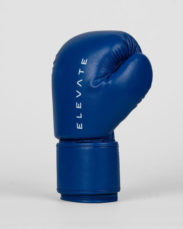 Guantes de boxeo Elevate Prime Niños – Azul/Blanco
