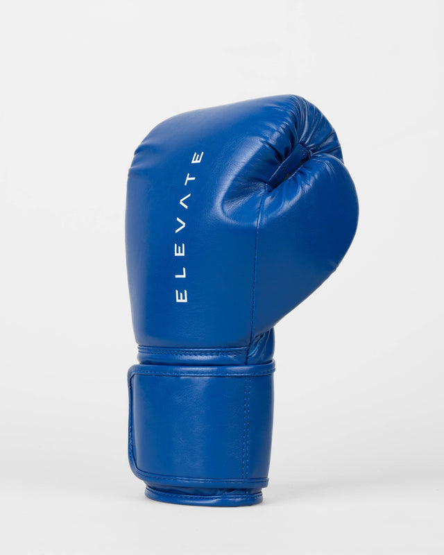 Luvas de boxe Elevate Prime – Azul/Branco