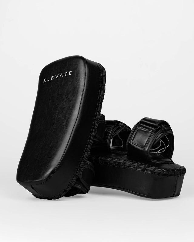 Elevate Muay Thai Pads Prime - Zwart