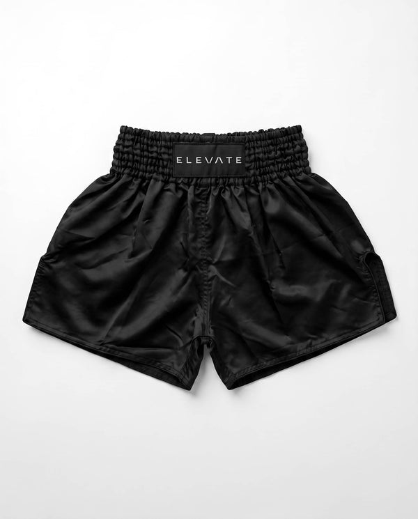 Elevate Muay-Thai-Shorts Prime – Schwarz