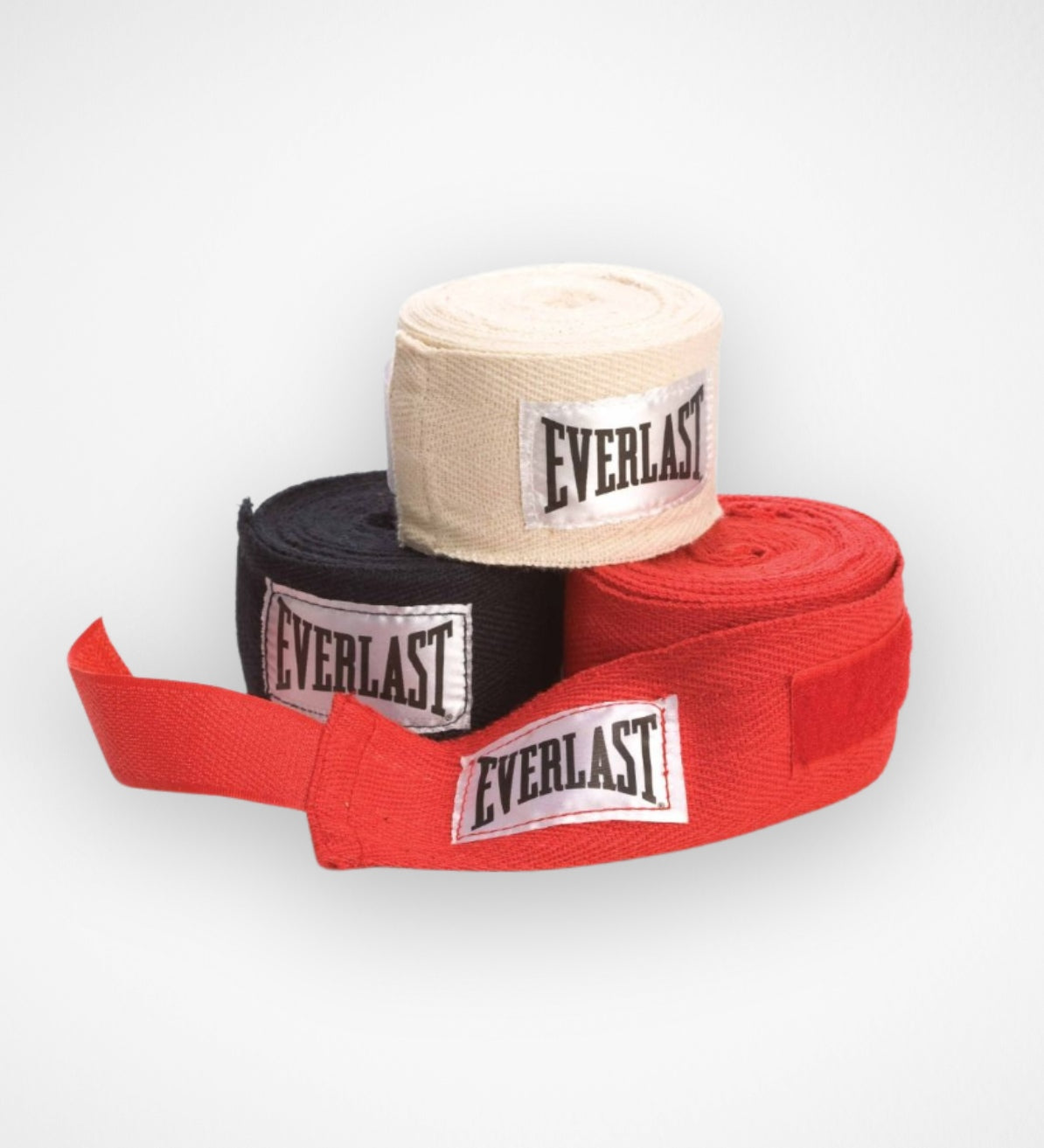Everlast Hand wraps Core 3 Pack - Black/White/Red