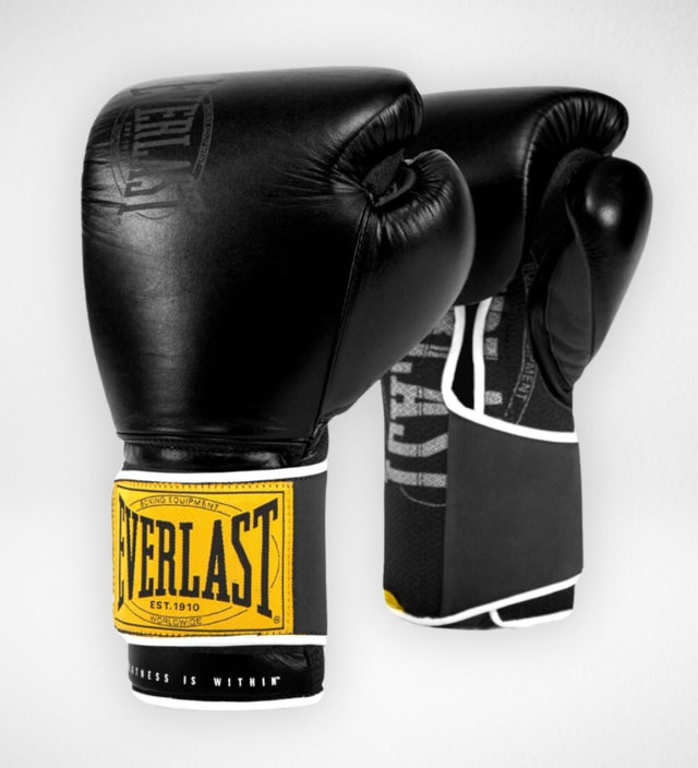 Guantes de boxeo Everlast 1910 Classic – Negro