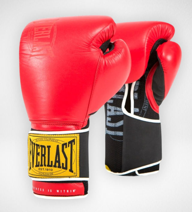 Rękawice bokserskie Everlast 1910 Classic – Czerwone