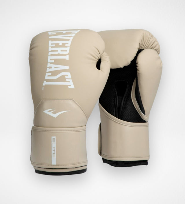 Guantes de boxeo Everlast Elite2 – Champagne