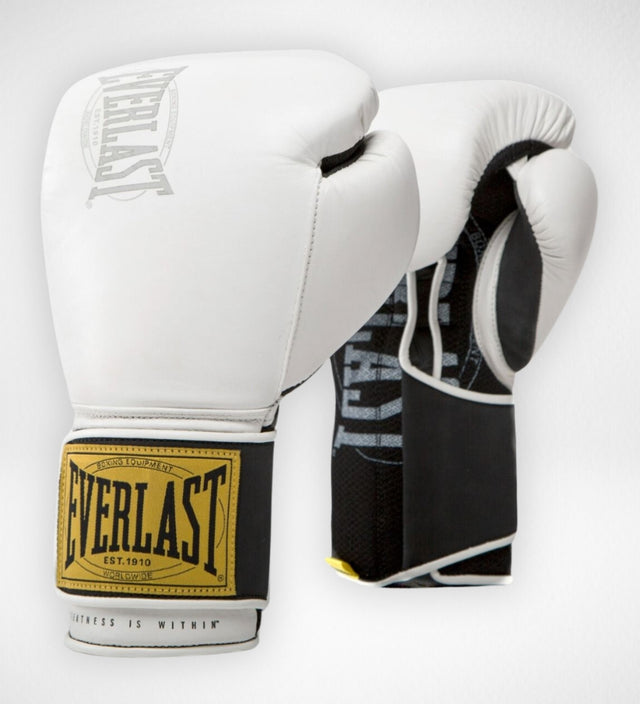 Rękawice bokserskie Everlast 1910 Classic – Białe