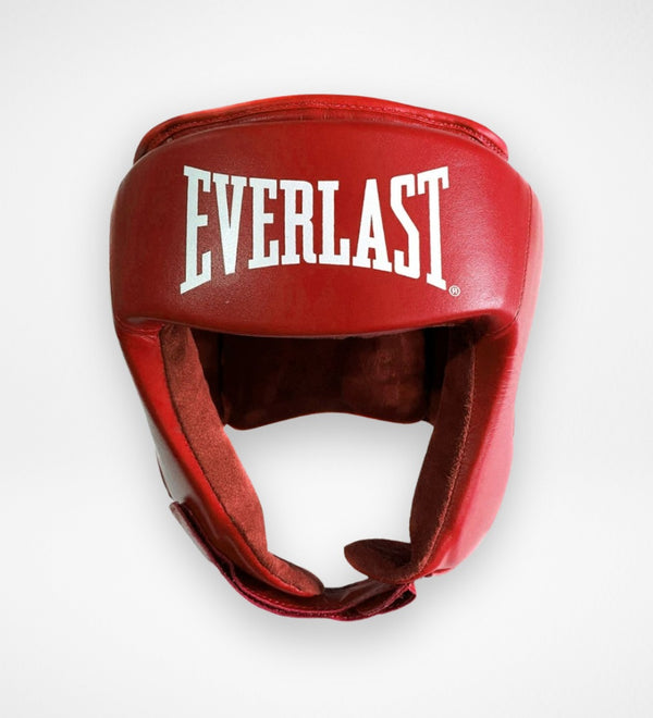Casco da boxe Everlast Competition – Rosso
