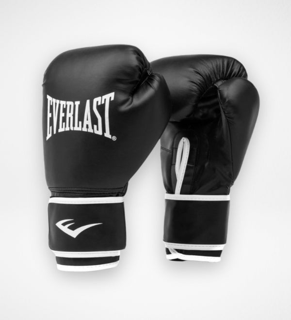 Luvas de treino Everlast Core2 – Preto/Branco