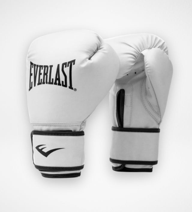 Luvas de treino Everlast Core2 – Branco/Preto