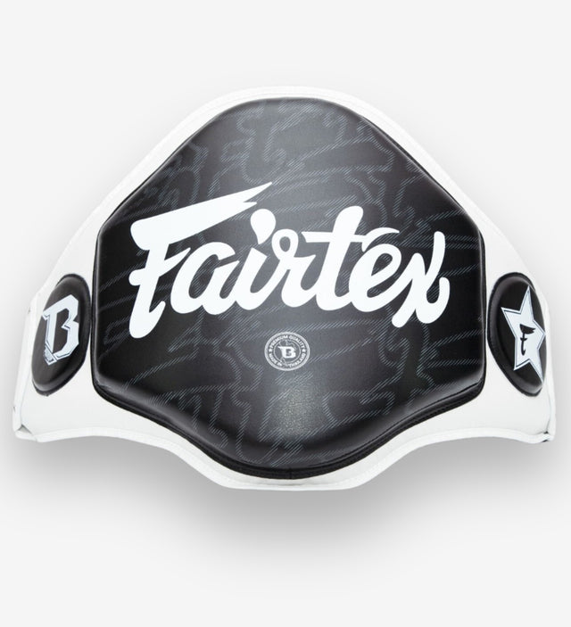 Fairtex Mavebeskytter FXB - Hvid/Sort