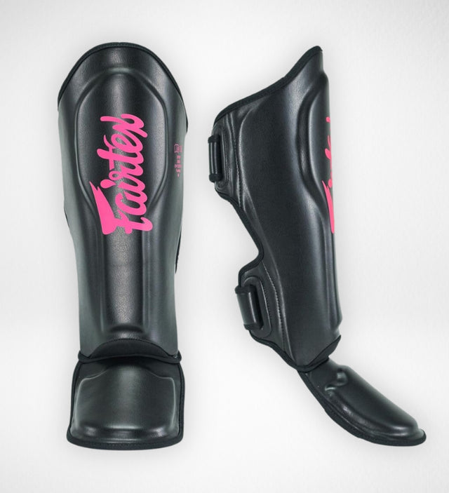 Fairtex Schienbeinschoner FXB – Schwarz/Rosa