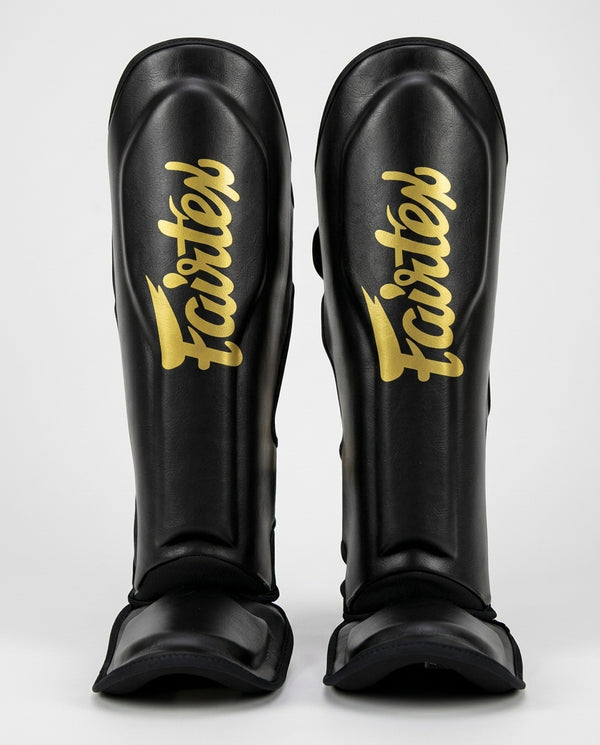 Fairtex Schienbeinschoner FXB – Schwarz/Gold