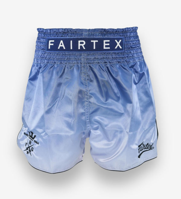 Pantaloncini Muay Thai Fairtex FXB Fade – Blu