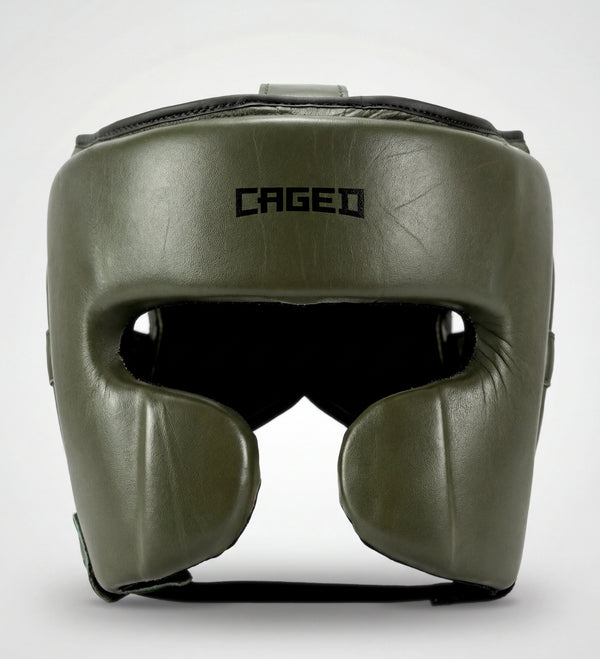 Kask Caged X Series – Khaki Zielony