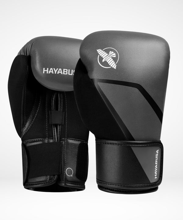 Hayabusa Boxing Gloves E1 Kids – Grey/Black