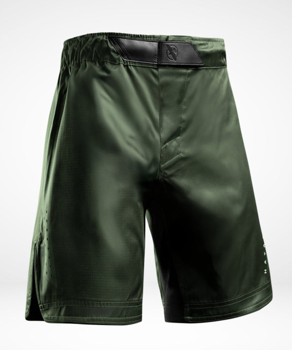 Hayabusa MMA-Shorts Core Lang – Dunkelgrün