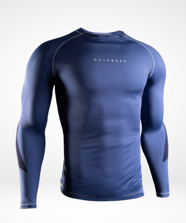 Hayabusa Rashguard Core Långärmad – Blå