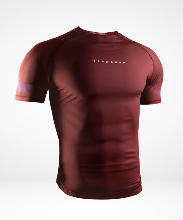 Hayabusa Rashguard Core Korta ärmar – Röd