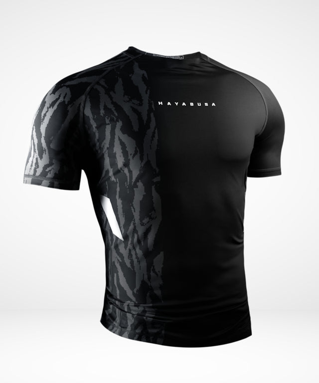 Rashguard Hayabusa Apex Maniche Corte – Nero Carbonio