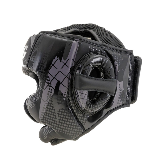 Chrániče hlavy King Pro Boxing KPB/HG Shogun – Černý/Černý