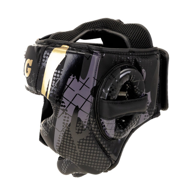Kask bokserski King Pro Boxing KPB/HG Shogun – Czarny/Złoty
