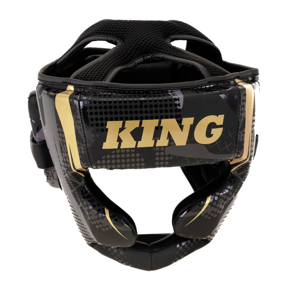 Kask bokserski King Pro Boxing KPB/HG Shogun – Czarny/Złoty