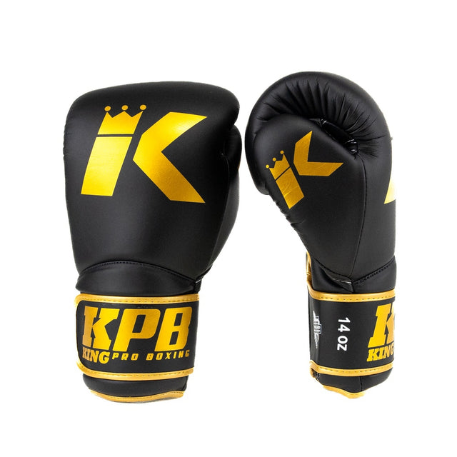 Luvas de boxe King Pro Boxing BGK – Preto/Ouro