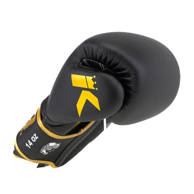 Luvas de boxe King Pro Boxing BGK – Preto/Ouro