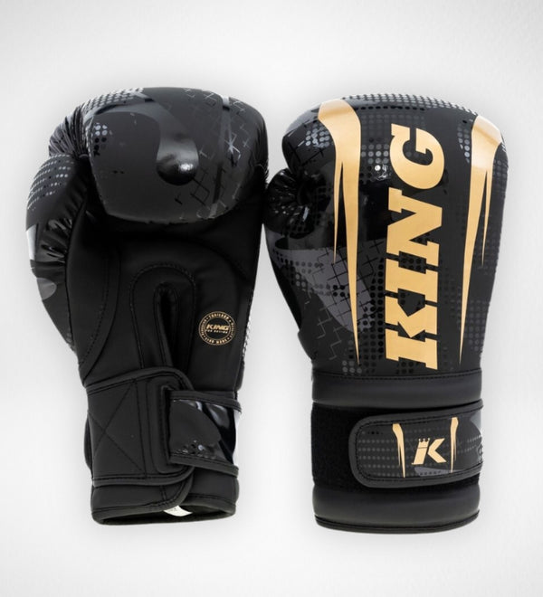 Guantoni da boxe King Pro Boxing Shogun – Nero/Oro