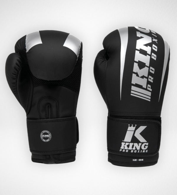 Guantoni da boxe King Pro Boxing Revo – Nero/Argento