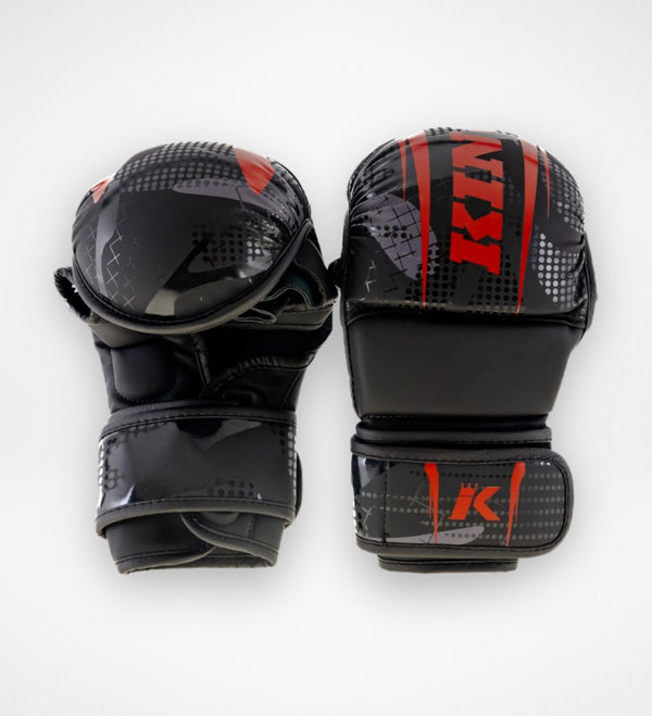 MMA sparingové rukavice King Pro Boxing Shogun – Černé/Červené