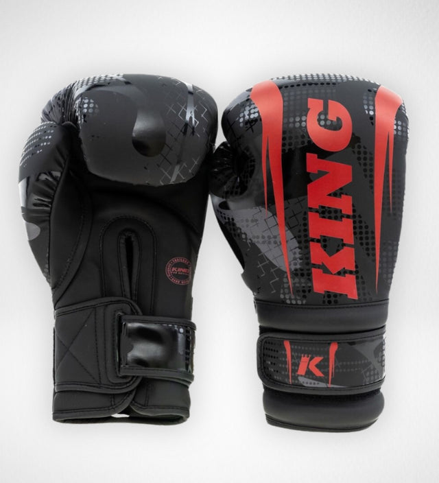 Guantoni da boxe King Pro Boxing Shogun – Nero/Rosso