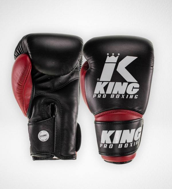 Gants de boxe King Pro Boxing Star 10 – Noir/Rouge