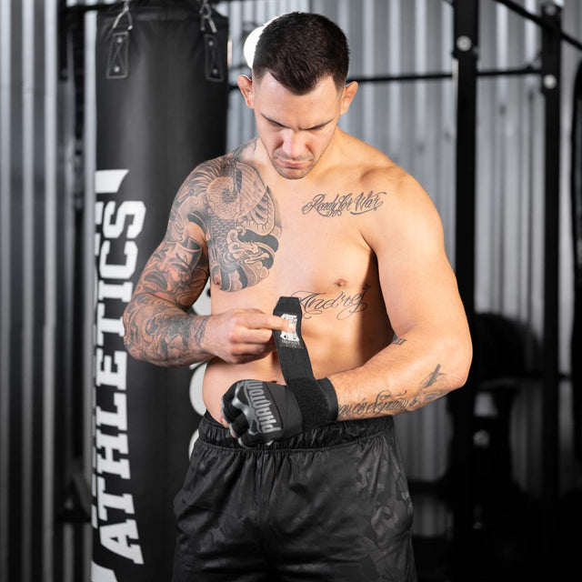 Vendas de boxeo Phantom Athletics Impact Gel – Negro