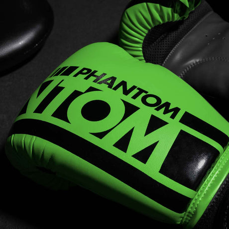 Luvas de boxe Phantom Athletics APEX – Verde Neon