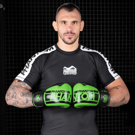 Luvas de boxe Phantom Athletics APEX – Verde Neon