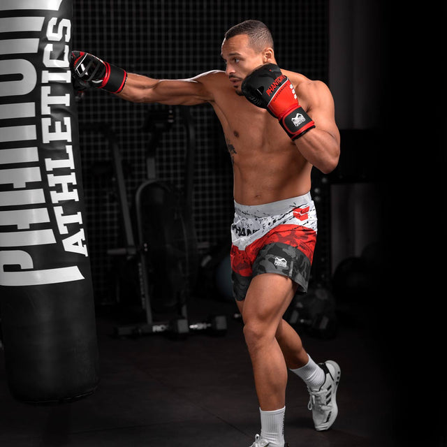 Guantoni da boxe Phantom Athletics Raider – Rosso/Nero