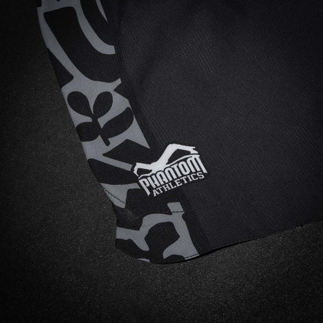 Pantaloncini MMA Phantom Athletics Fusion-R Groundgame – Nero/Grigio