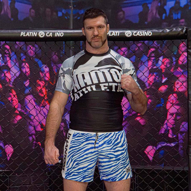Phantom Athletics MMA-shorts Fusion – Blue Tiger