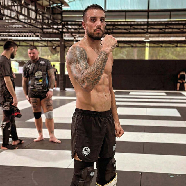 Shorts de MMA Phantom Athletics Fusion-R Team Chechnya – Noir