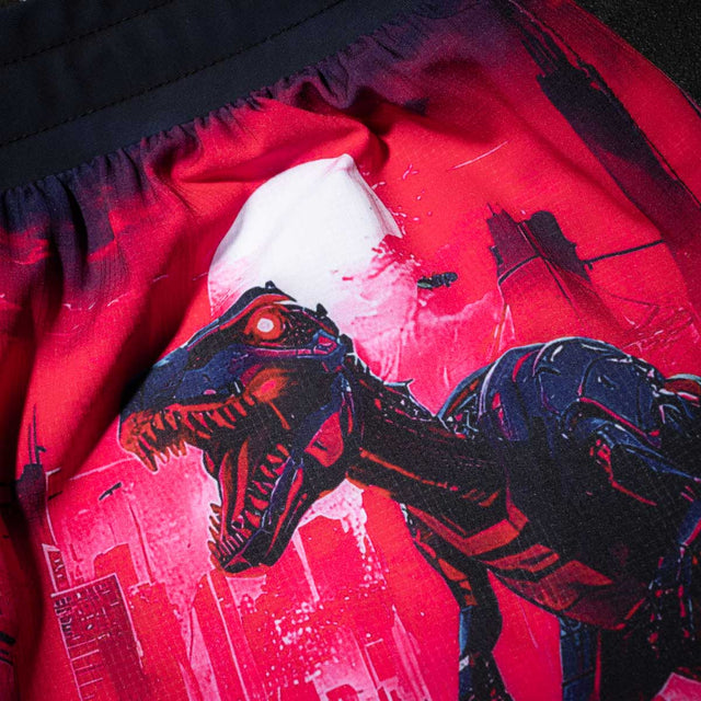 Phantom Athletics MMA-shorts FUSION-R Cyber-X – Lilla/Blå