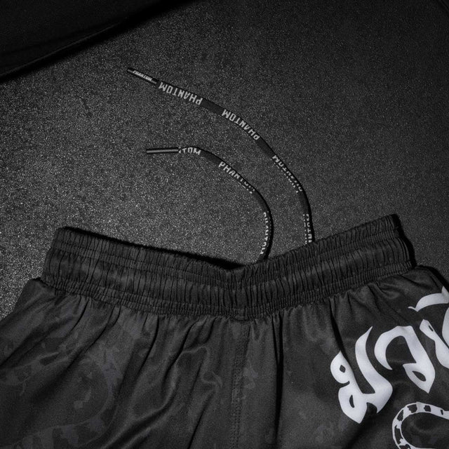 Spodenki Muay Thai Phantom Athletics EVO – Czarne